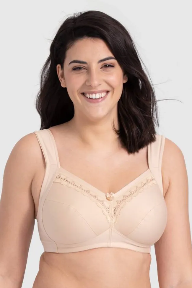 Miss Mary Bra|Non-Wired Bras|Always bra Beige