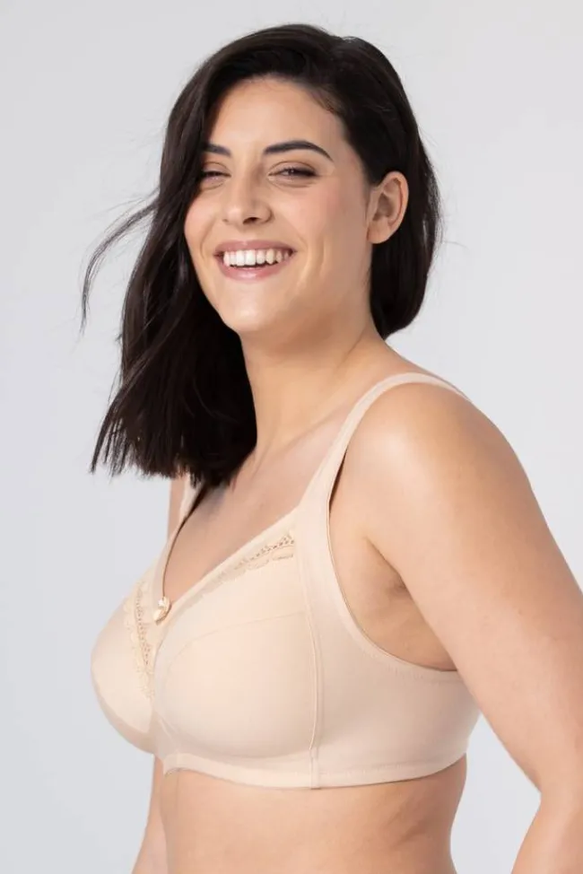 Miss Mary Bra|Non-Wired Bras|Always bra Beige