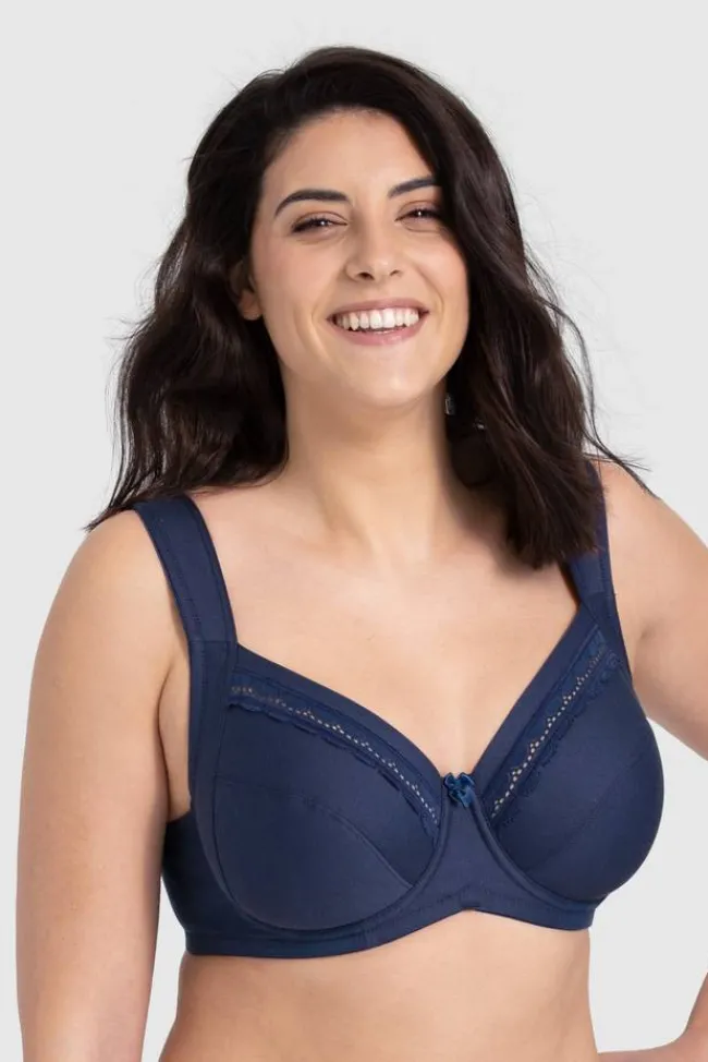 Miss Mary Bra|Underwired Bras|Always bra Darkblue
