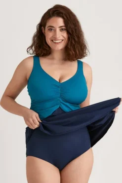 Miss Mary Swimwear|Aurora swimdress NavyBlue