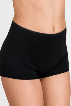 Miss Mary Panties|Basic Cotton boxer panty Black