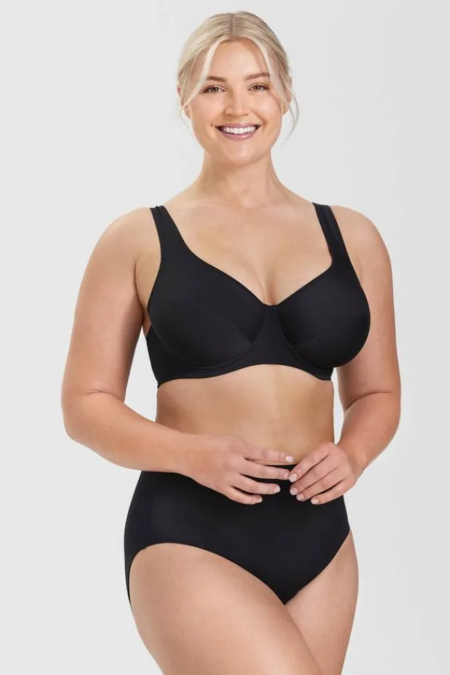 Miss Mary Swimwear|Biarritz bikini bra Black