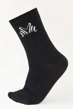 Miss Mary Socks & Stockings|Comfort Cotton Socks 2-pack Black