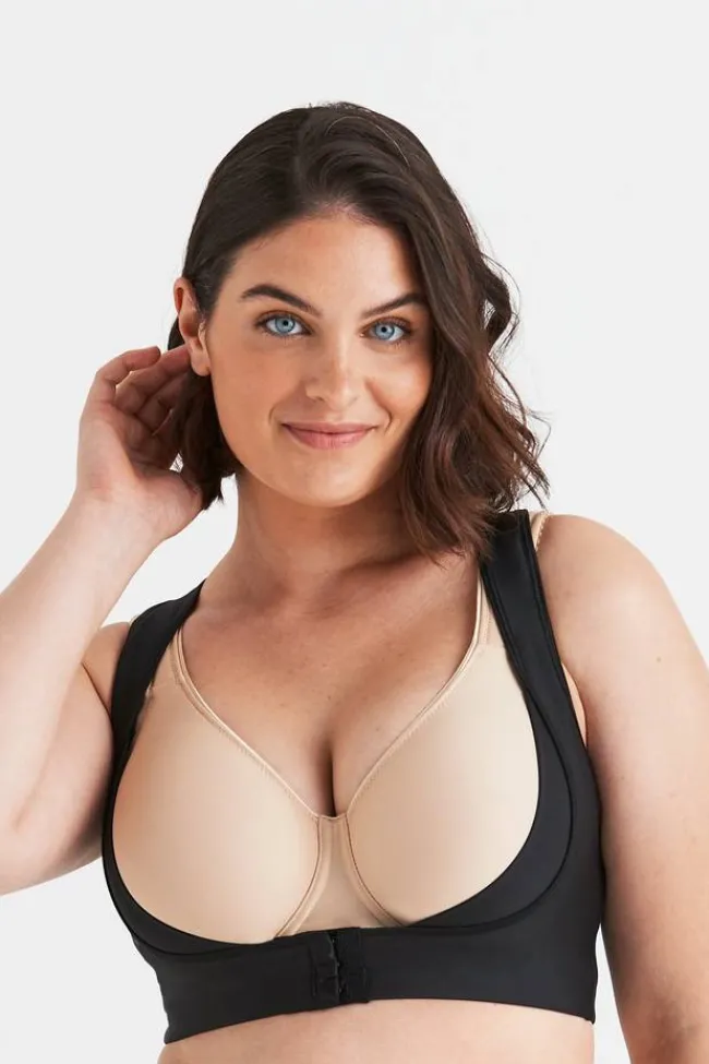 Miss Mary Bra|Shapewear|Contour Curve Posture Vest Black