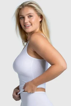 Miss Mary Tops|Cooling Underwear|Cool Sensation camisole White