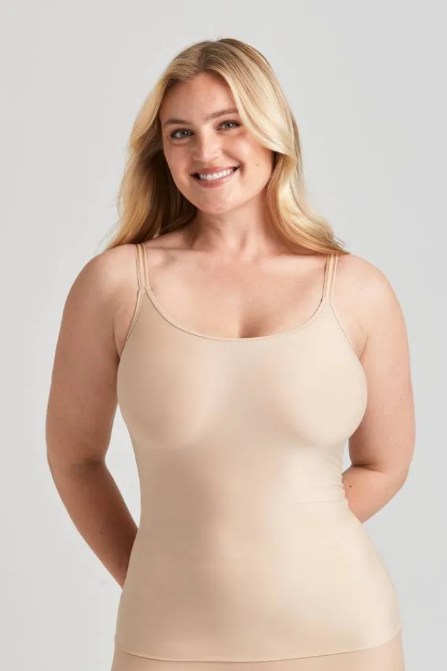 Miss Mary Tops|Cooling Underwear|Cool Sensation camisole Beige
