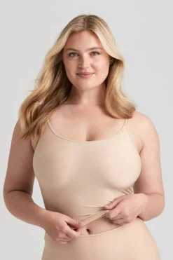 Miss Mary Tops|Cooling Underwear|Cool Sensation camisole Beige