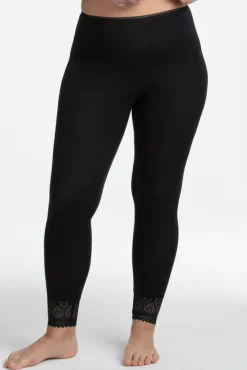 Miss Mary Socks & Stockings|Cooling Underwear|Cool Sensation lace leggings Black