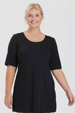 Miss Mary Nightwear|Cooling Underwear|Cool Sensation nightdress Black