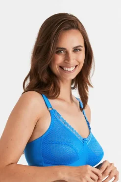 Miss Mary Bra|Non-Wired Bras|Cotton Dots bra Softaqua