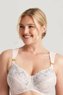 Miss Mary Bra|Underwired Bras|Embroidered Dreams bra DustyPink