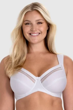 Miss Mary Bra|Underwired Bras|Essence bra White