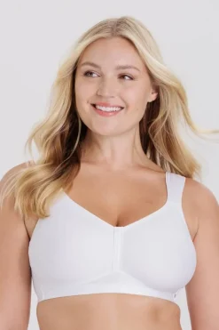Miss Mary Bra|Non-Wired Bras|Feel Fresh bra White