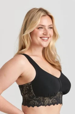 Miss Mary Bra|Non-Wired Bras|Grace bra Black