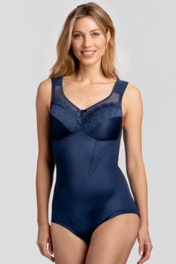 Miss Mary Bodysuits|Happy Hearts shaping bodysuit Darkblue