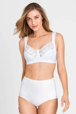 Miss Mary Panties|Shapewear|Lovely Lace panty girdle White