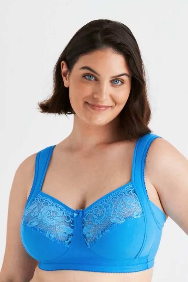 Miss Mary Bra|Non-Wired Bras|Lovely Lace Support bra Softaqua