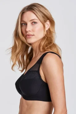 Miss Mary Bra|Underwired Bras|Marguerite bra Black