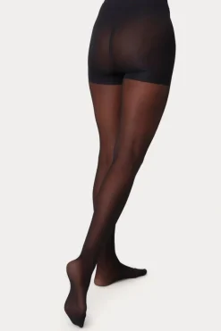 Miss Mary Socks & Stockings|Moa Control Top tights Black