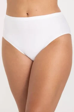 Miss Mary Panties|Organic Cotton midi panty White