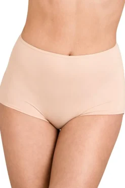 Miss Mary Panties|4-pack Basic boxer panty beige