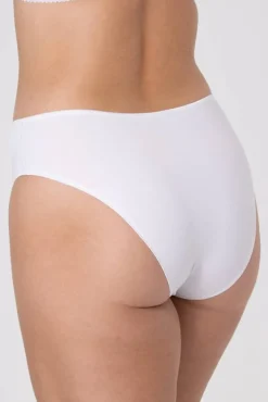 Miss Mary Panties|Recycled Comfort brazilian panty White