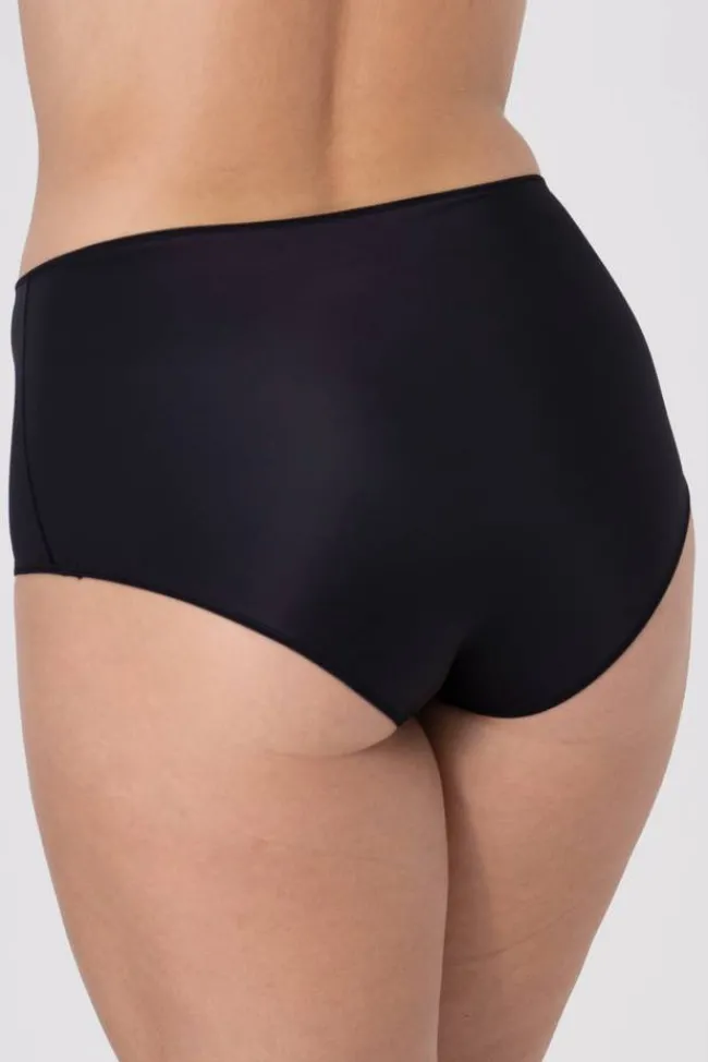 Miss Mary Panties|Recycled Comfort maxi panty Black