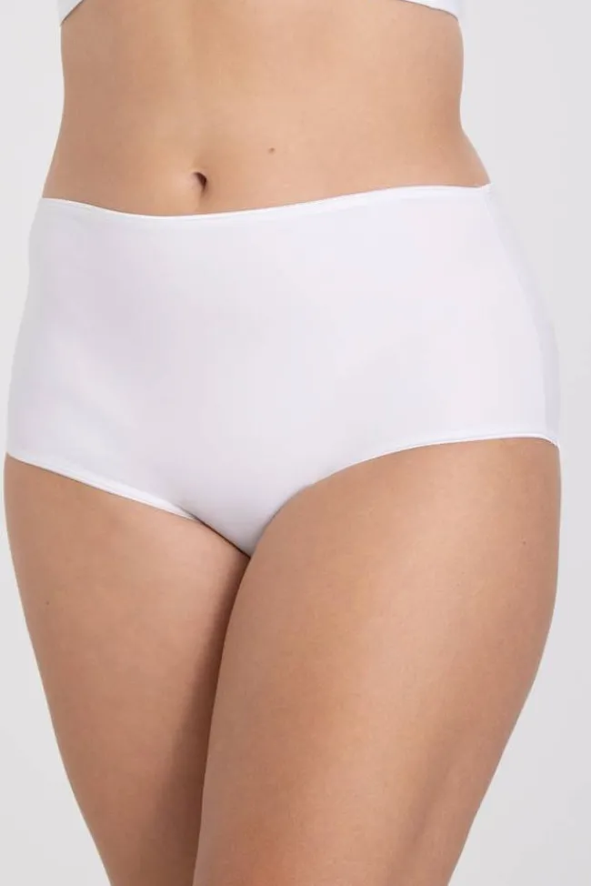 Miss Mary Panties|Recycled Comfort maxi panty White