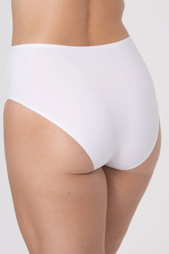 Miss Mary Panties|Recycled Comfort midi panty White