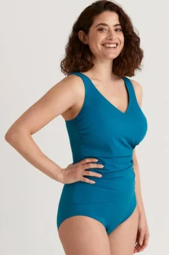 Miss Mary Swimwear|Riviera swimsuit PetrolBlue