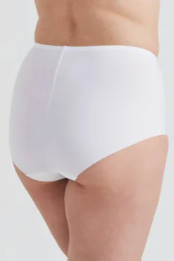 Miss Mary Panties|Smooth Edge Maxi Panty White