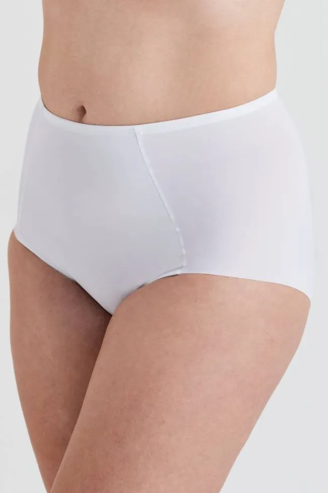 Miss Mary Panties|Smooth Edge Maxi Panty White