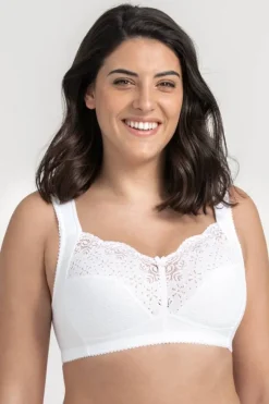 Miss Mary Bra|Non-Wired Bras|Star bra White