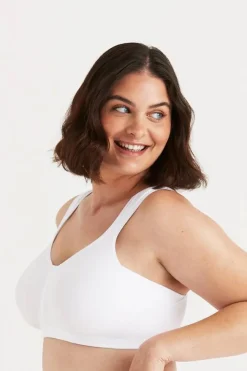 Miss Mary Bra|Non-Wired Bras|Stay Fresh Soft Comfort bra White