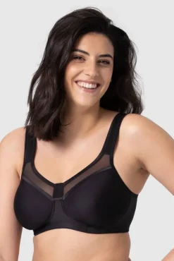 Miss Mary Bra|Non-Wired Bras|Sweet Senses bra Black