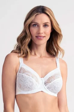 Miss Mary Bra|Underwired Bras|Wonder minimizer bra White